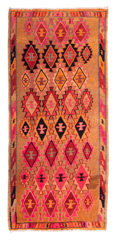 Antikt kilim Mattan 145x308cm
