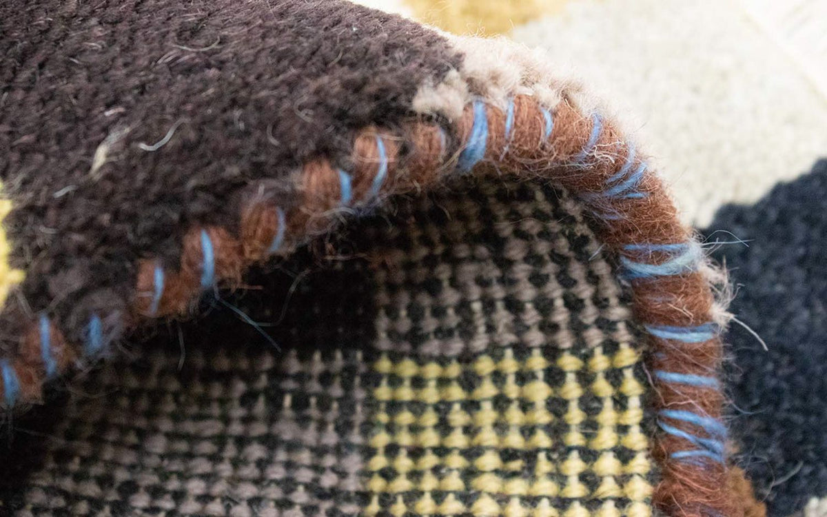 Gabbeh-matta - Indus - 90 x 60 cm - färgad