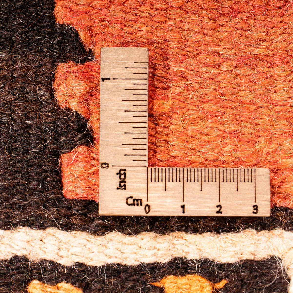 Kelim-matta - gammal - 260 x 130 cm - flerfärgad