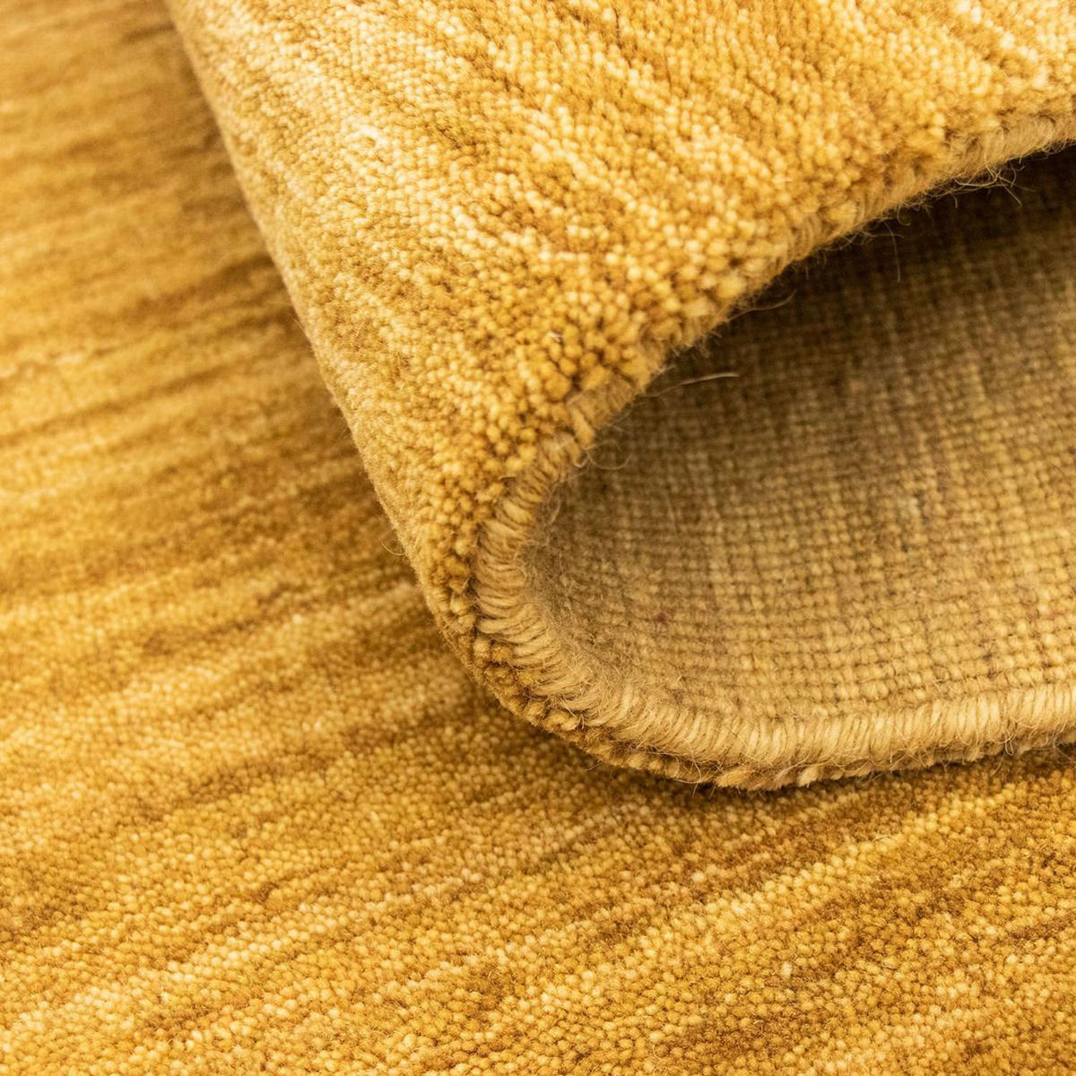 Gabbeh-matta - Softy - 161 x 93 cm - mörk beige