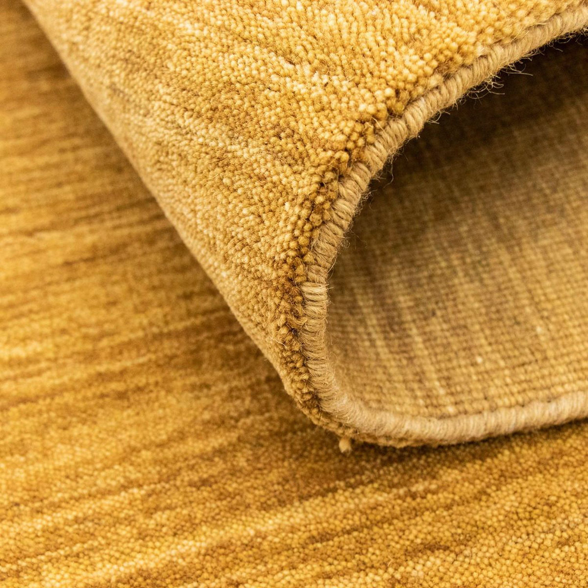 Gabbeh-matta - Softy - 160 x 93 cm - mörk beige