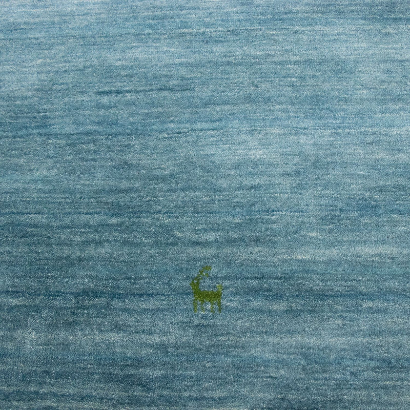 Gabbeh-matta - Softy - 299 x 202 cm - ljusblå