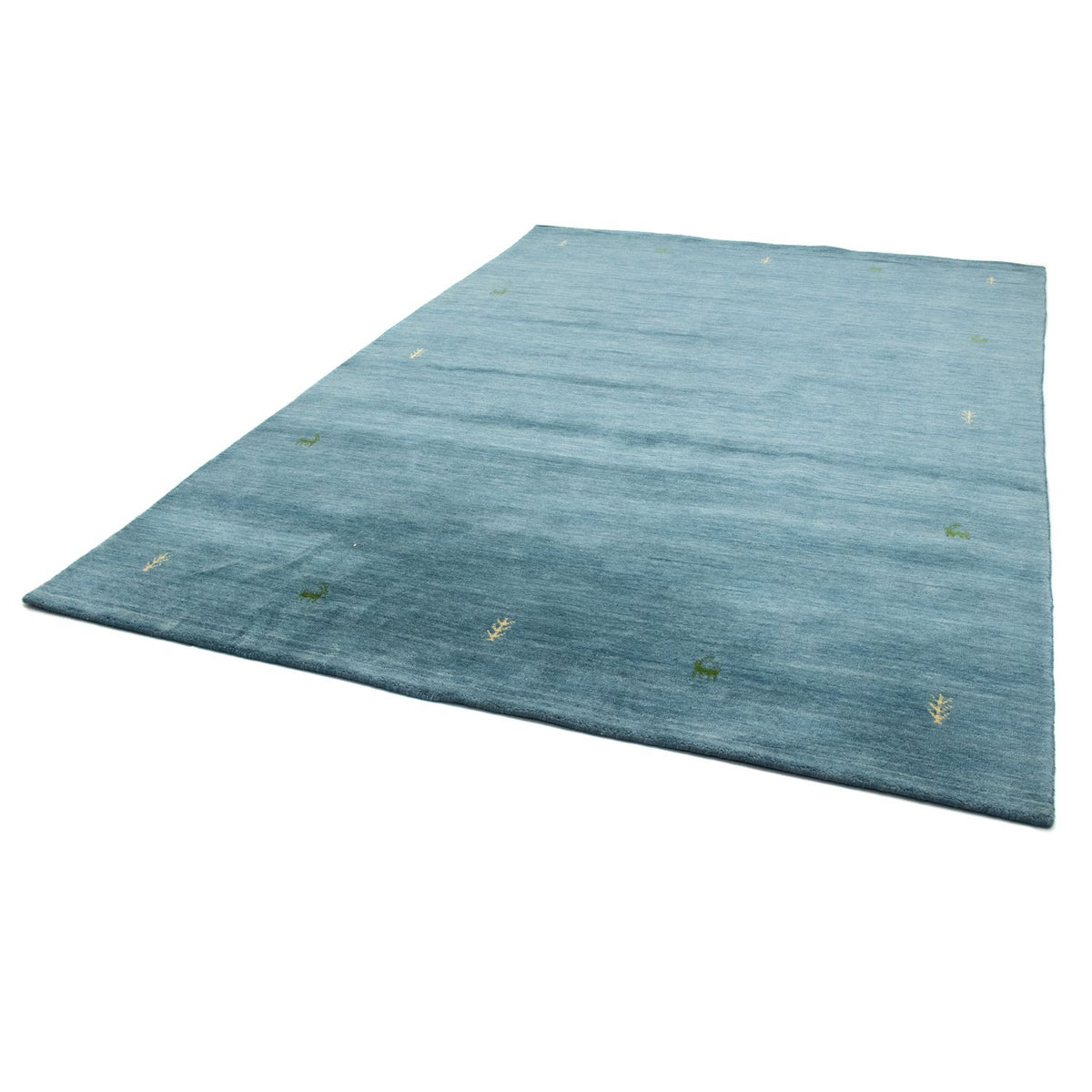 Gabbeh-matta - Softy - 299 x 202 cm - ljusblå