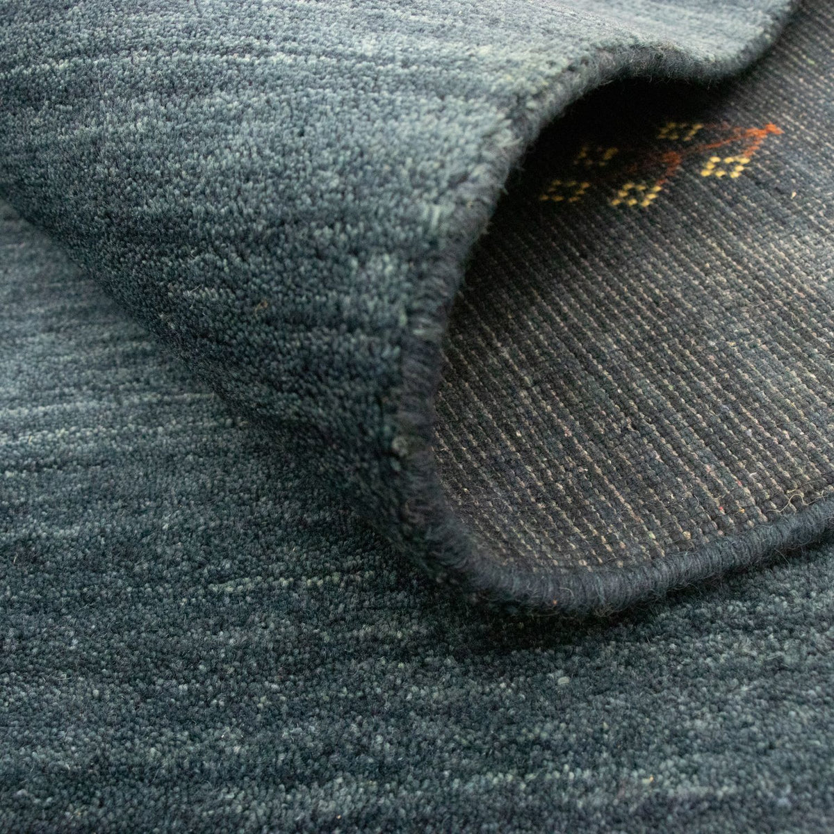 Gabbeh-matta - Softy - 298 x 250 cm - blå