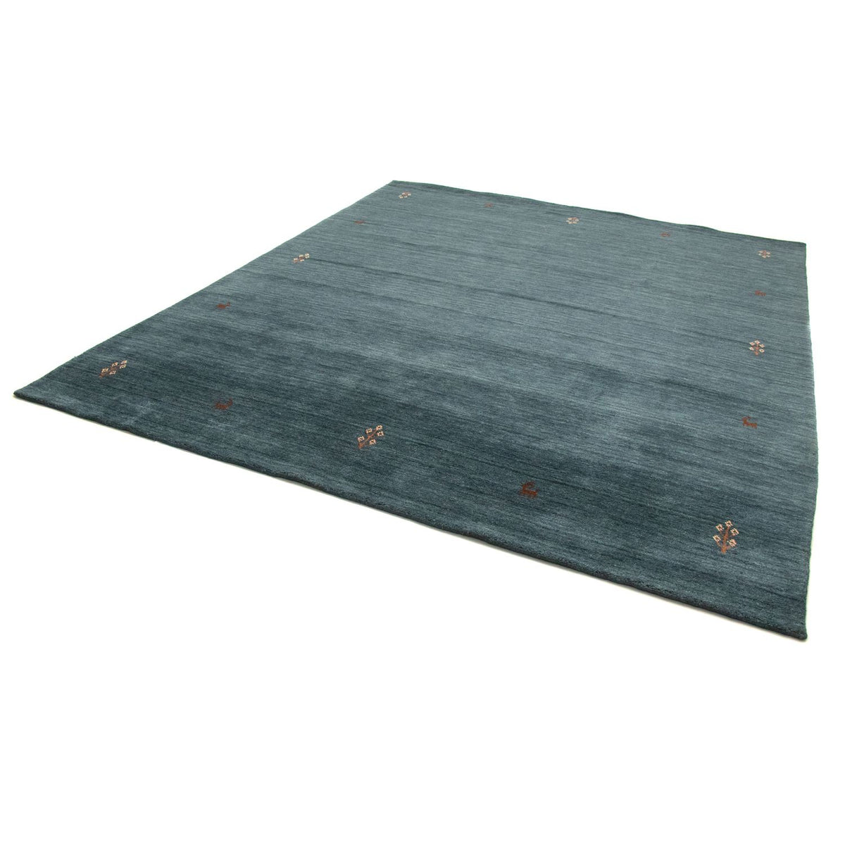 Gabbeh-matta - Softy - 298 x 250 cm - blå