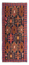 Antikt kilim Mattan 135x300cm - Löpare / Flerfärgad / 135 x 300 cm Löpare