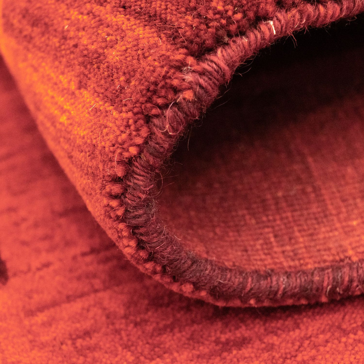 Gabbeh-matta - Softy - 154 x 94 cm - röd