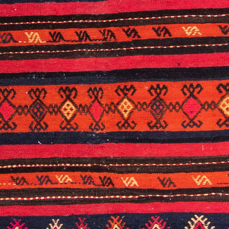 Kelim-matta - gammal - 200 x 155 cm - flerfärgad