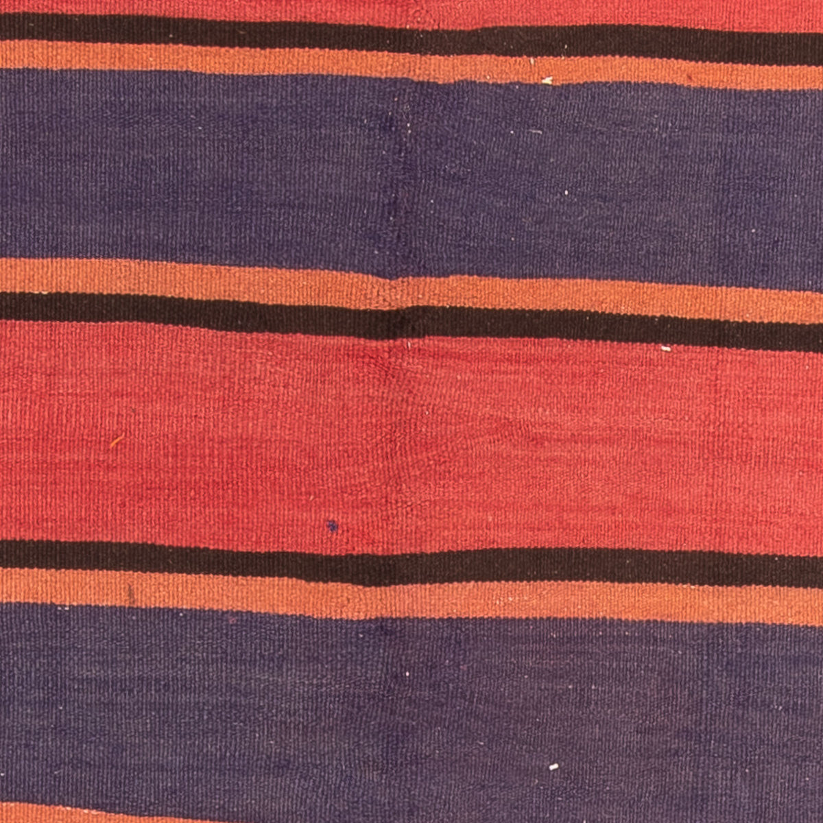 Runner Kelim-matta - gammal - 385 x 155 cm - brun