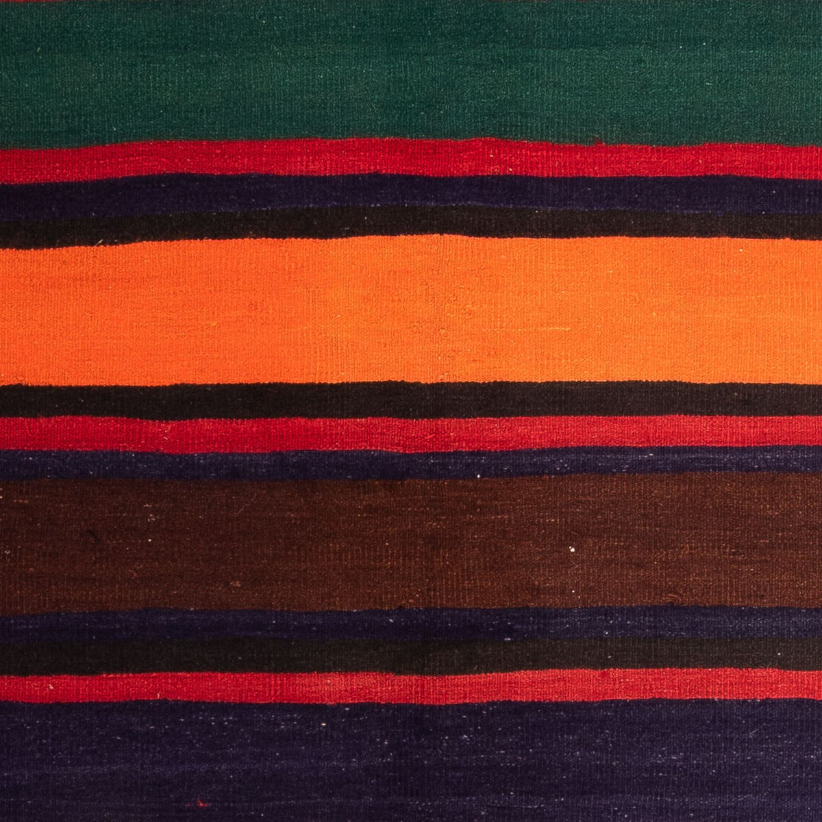 Kelim-matta - gammal - 210 x 175 cm - flerfärgad