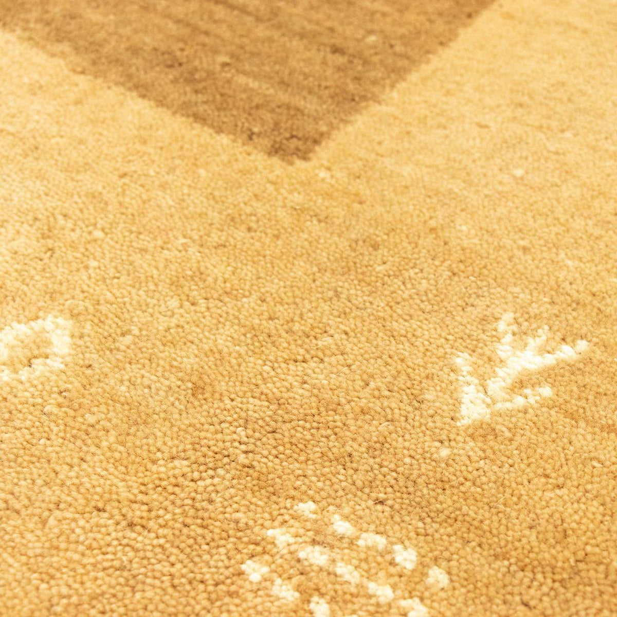 Gabbeh-matta - Softy - 229 x 164 cm - mörk beige