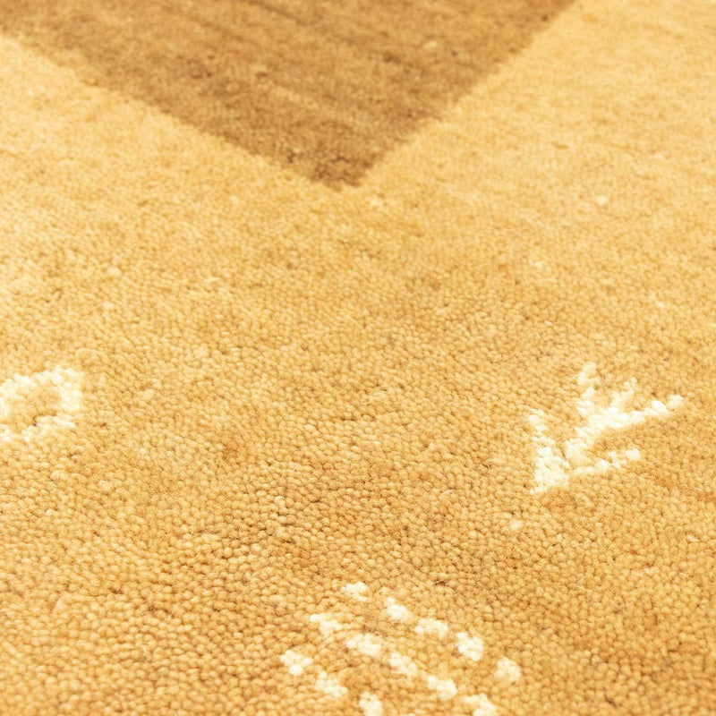 Gabbeh-matta - Softy - 229 x 164 cm - mörk beige