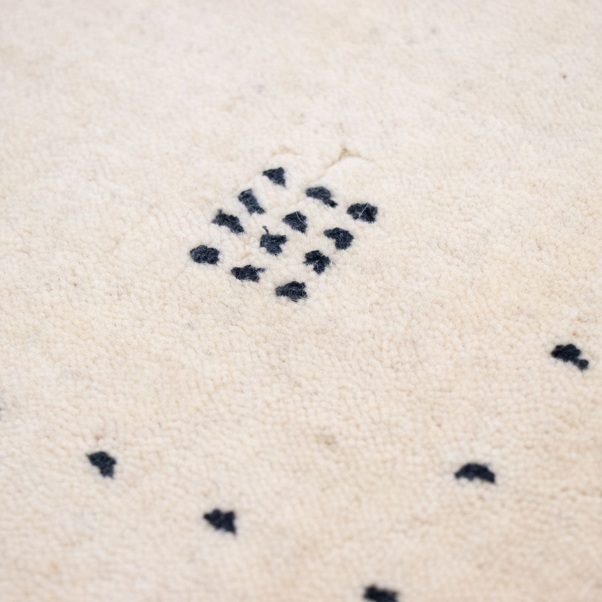 Gabbeh-matta - Softy - 90 x 60 cm - naturvit