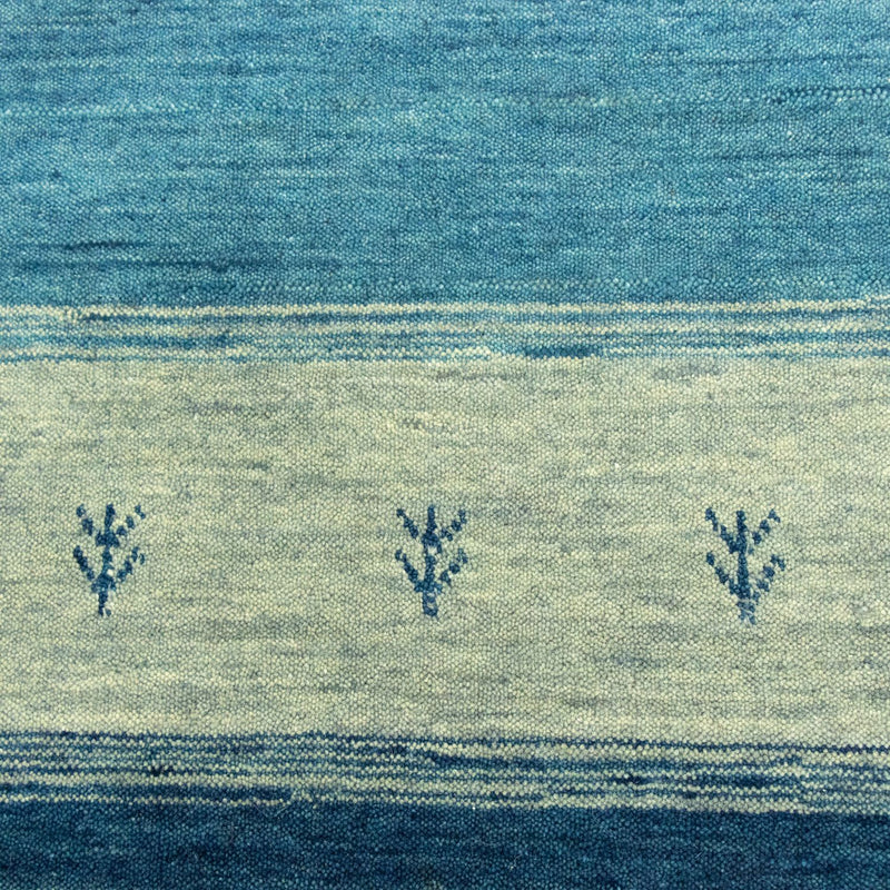 Gabbeh-matta - Softy - 203 x 144 cm - blå