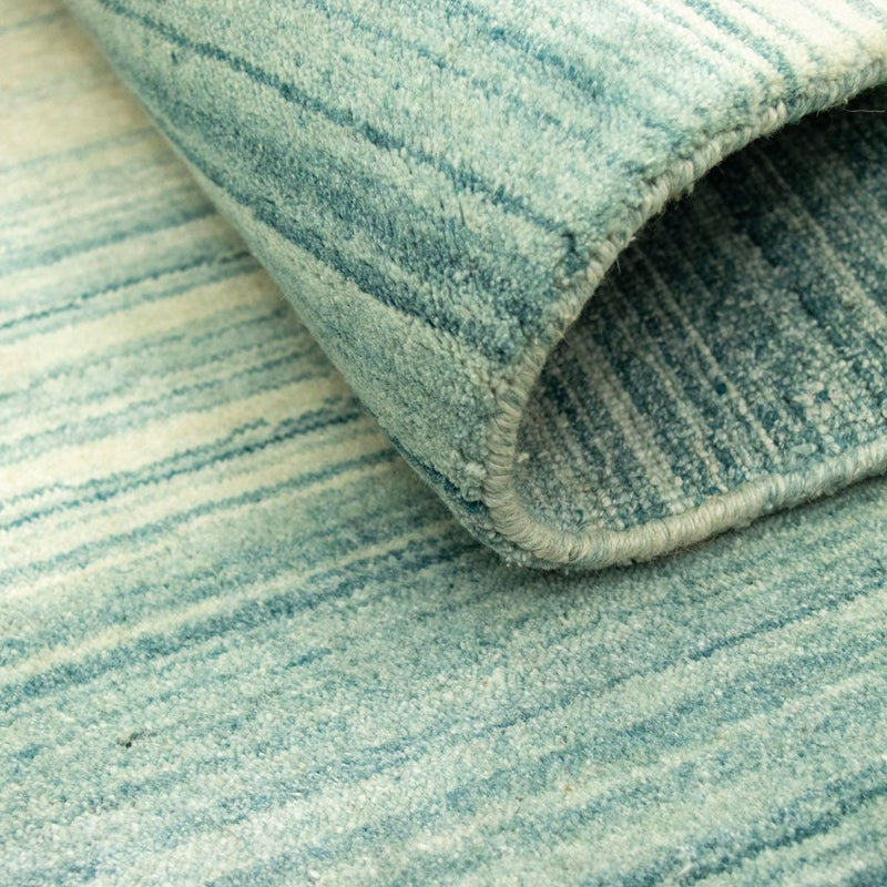 Gabbeh-matta - Softy - 195 x 144 cm - ljusblå