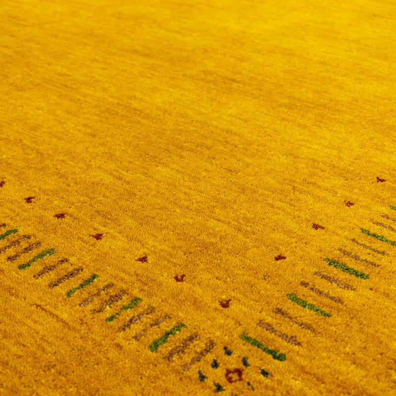 Gabbeh-matta - Softy - 236 x 162 cm - guld