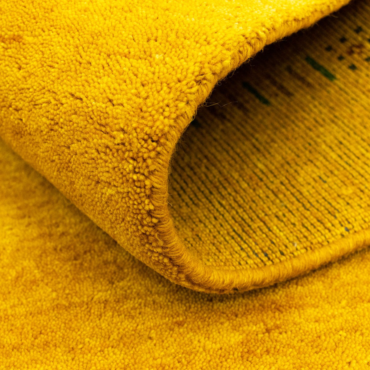 Gabbeh-matta - Softy - 236 x 162 cm - guld