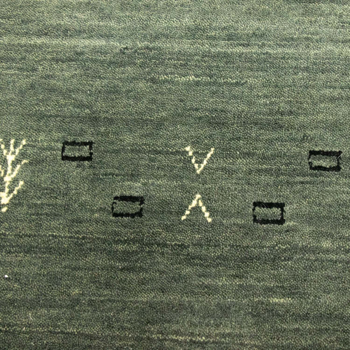 Gabbeh-matta - Softy - 201 x 146 cm - grått