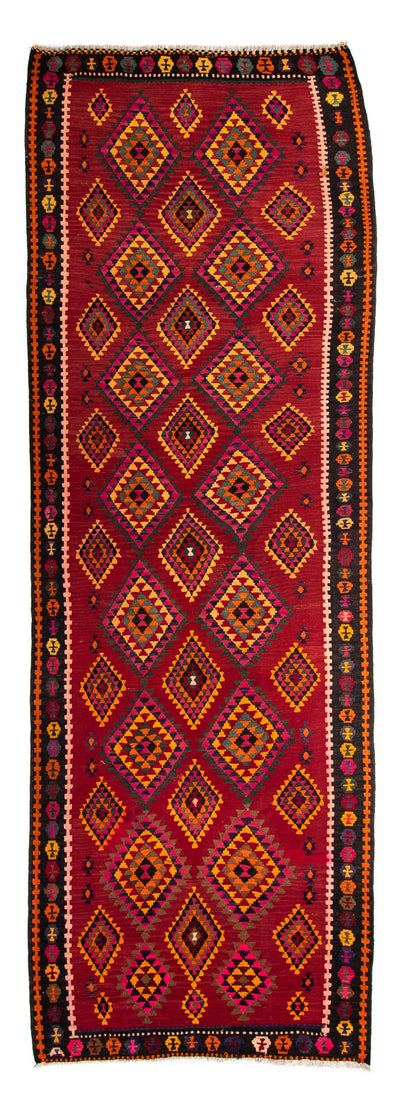 Antikt kilim Mattan 147x390cm