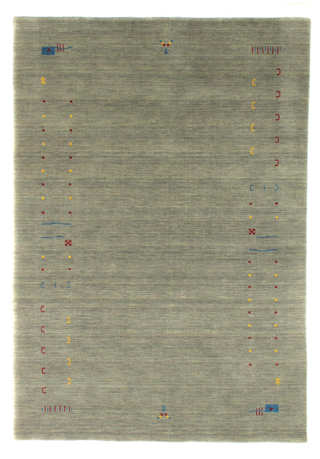 Gabbeh-matta - Softy - 202 x 143 cm - silver