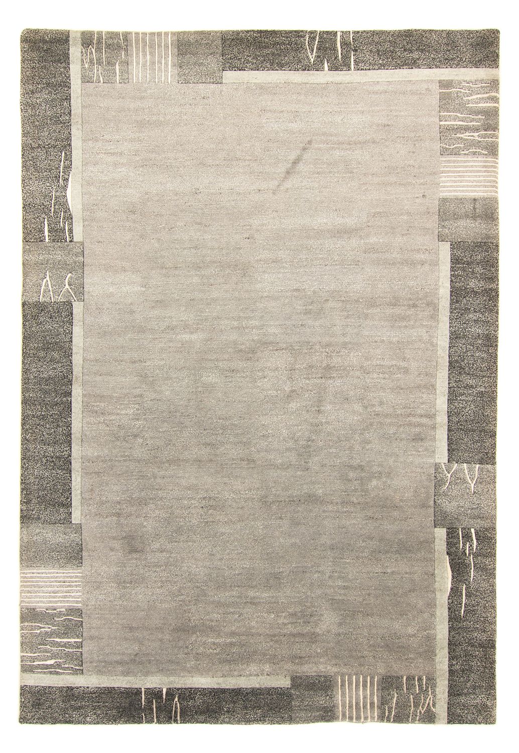 Nepal mattan - 294 x 205 cm - antracit