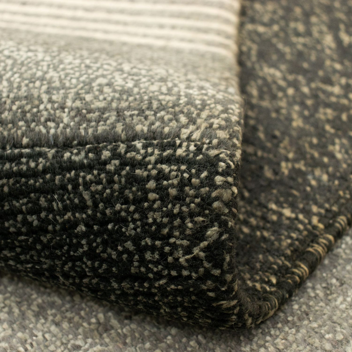 Nepal mattan - 294 x 205 cm - antracit