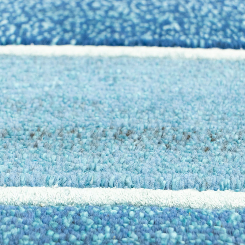 Nepal mattan - 181 x 123 cm - blå