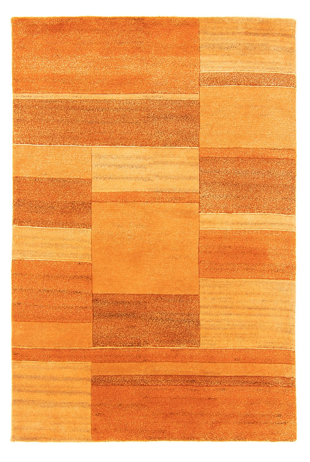 Nepal mattan - 181 x 123 cm - orange