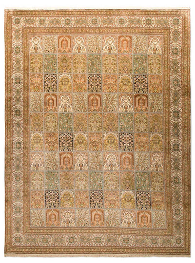 Kashmir silke Mattan 240x328cm - Oriental Carpet