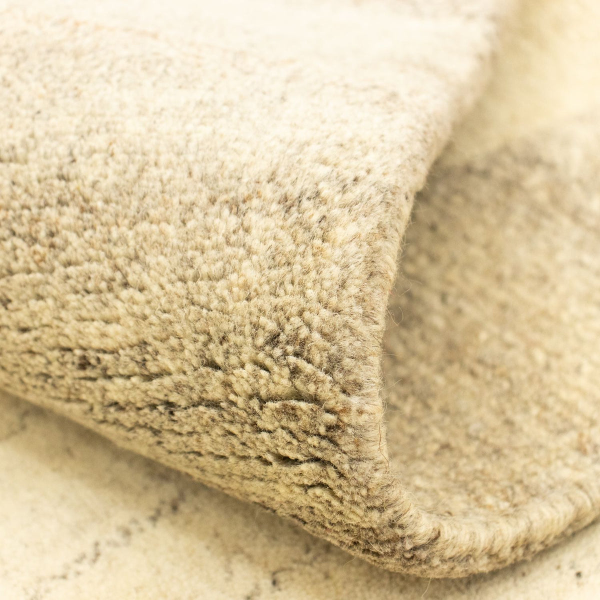 Nepal mattan - 196 x 142 cm - natur