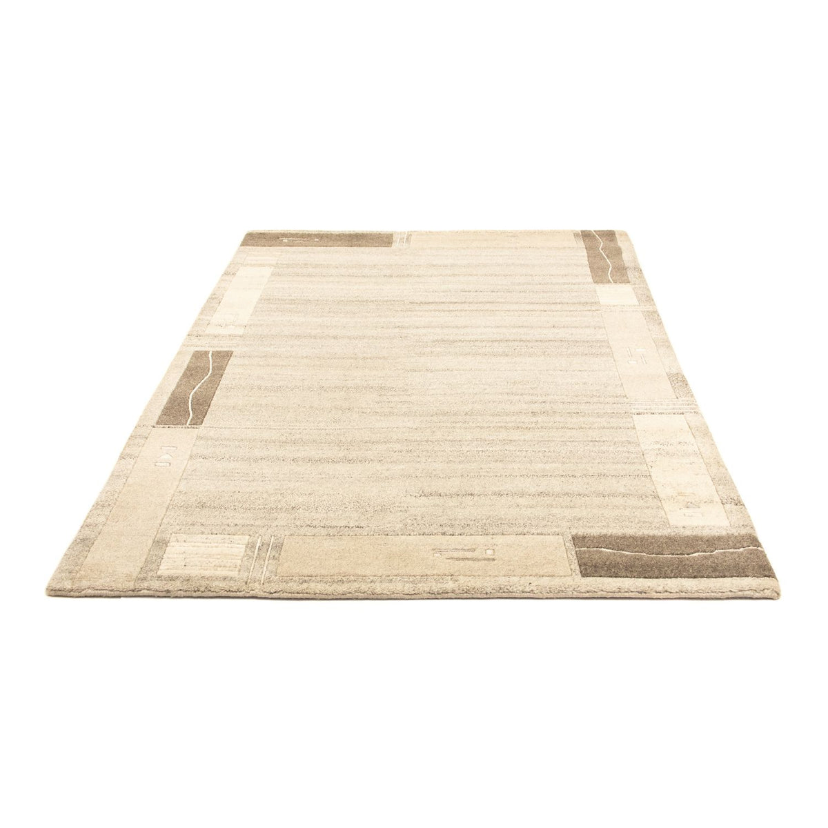 Nepal mattan - 196 x 144 cm - natur