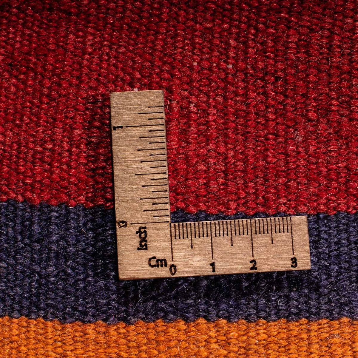 Runner Kelim-matta - gammal - 295 x 120 cm - flerfärgad