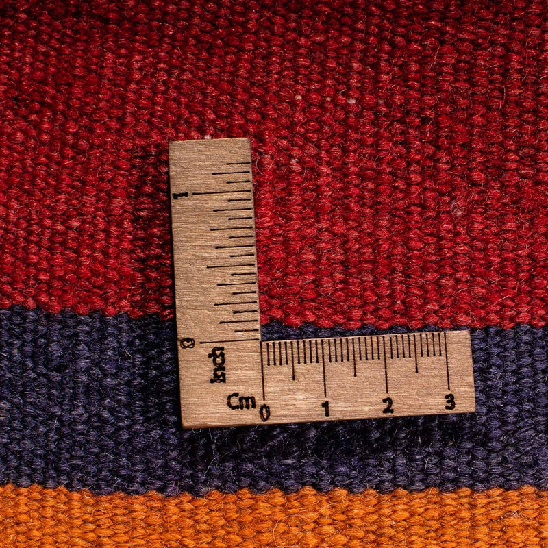 Runner Kelim-matta - gammal - 295 x 120 cm - flerfärgad