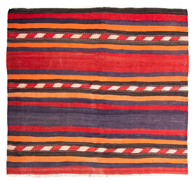 Kelim-matta - gammal - 165 x 150 cm - flerfärgad