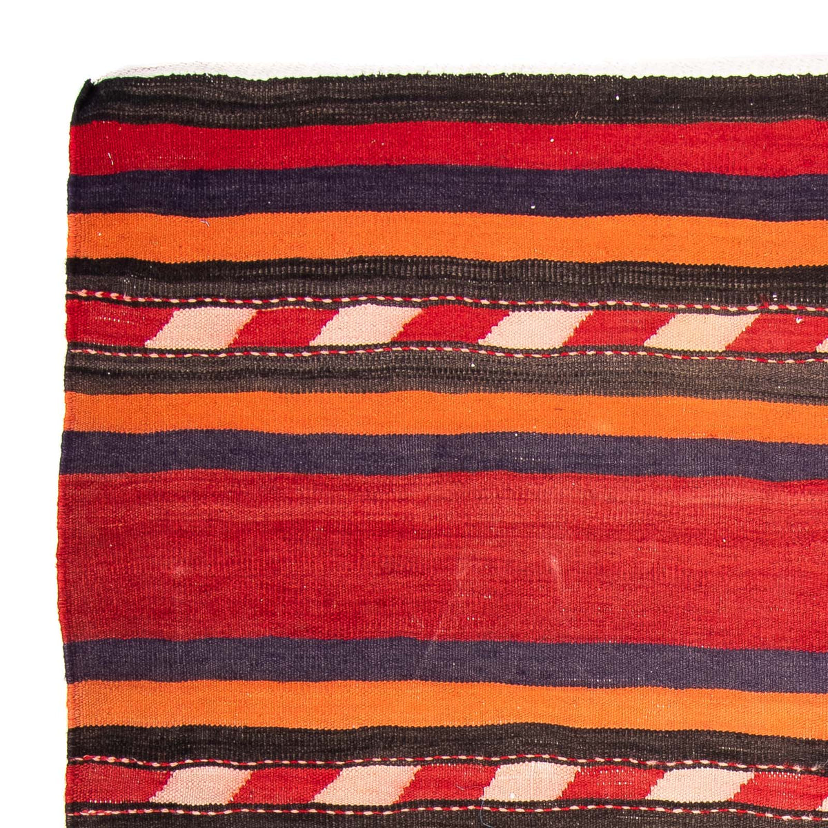 Kelim-matta - gammal - 165 x 150 cm - flerfärgad