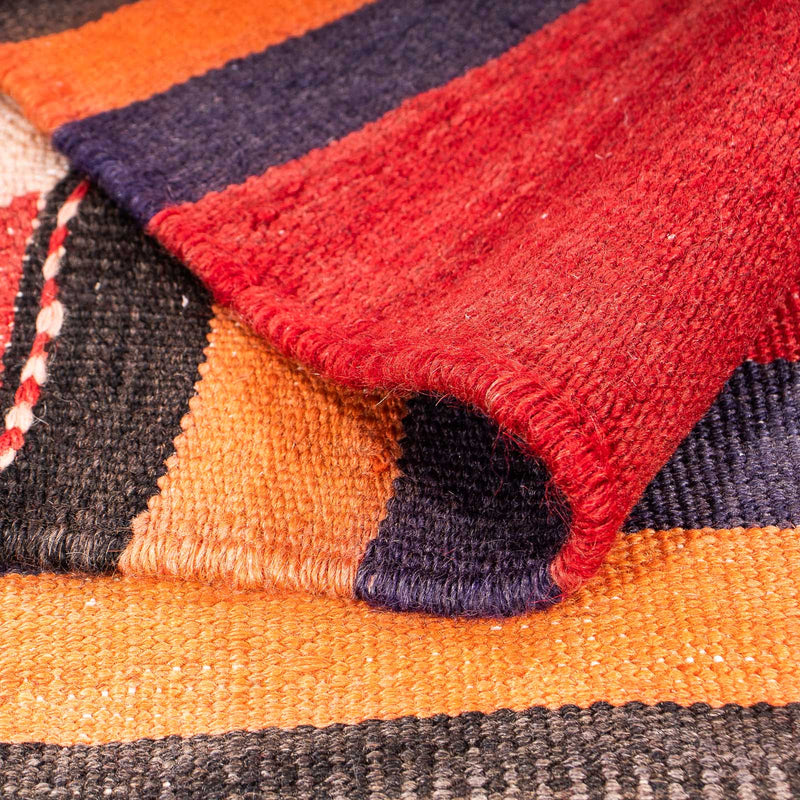 Kelim-matta - gammal - 165 x 150 cm - flerfärgad