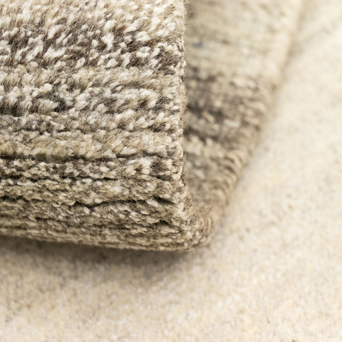 Runner Nepal mattan - 241 x 81 cm - natur