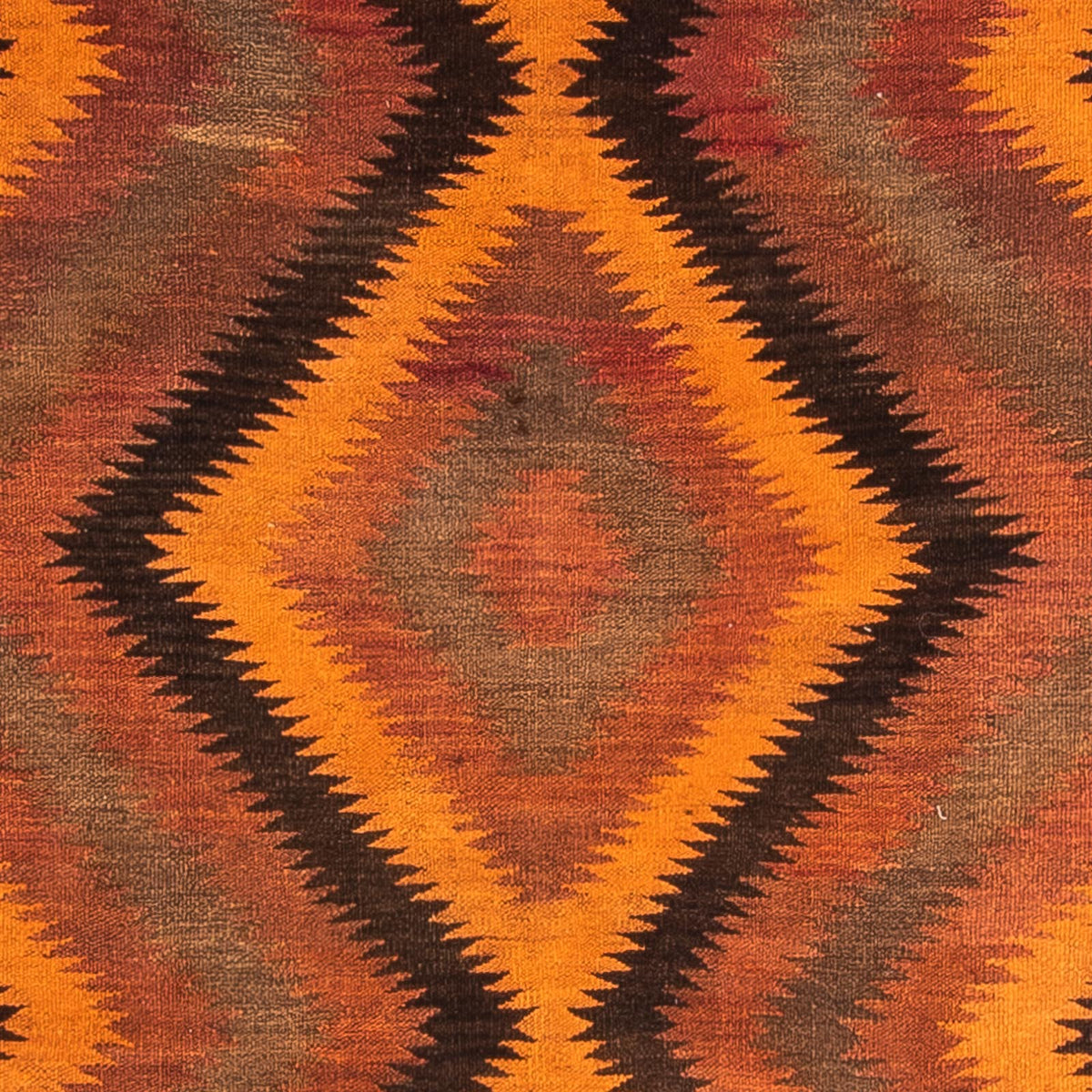 Runner Kelim-matta - gammal - 320 x 140 cm - flerfärgad