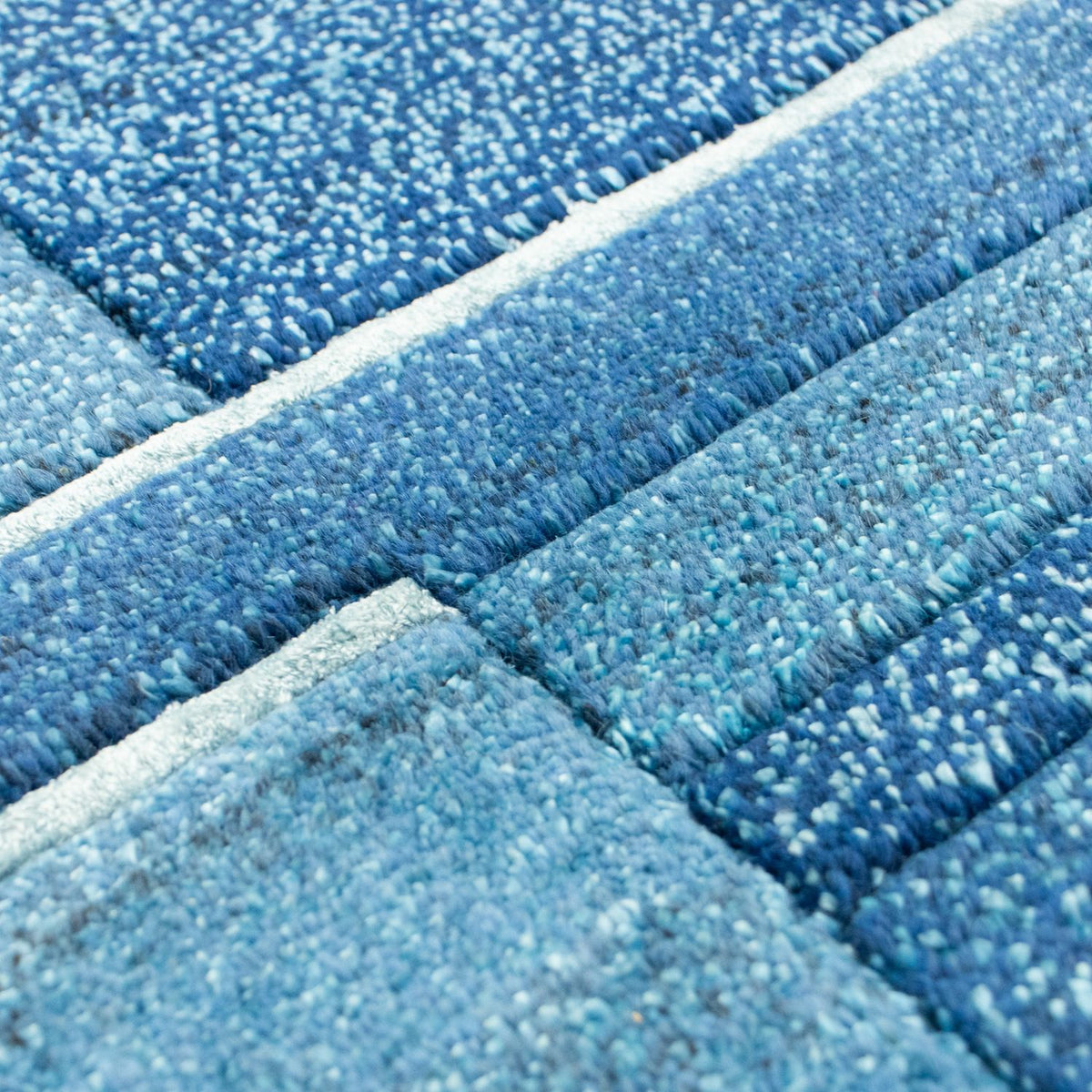 Nepal mattan - 181 x 121 cm - blå