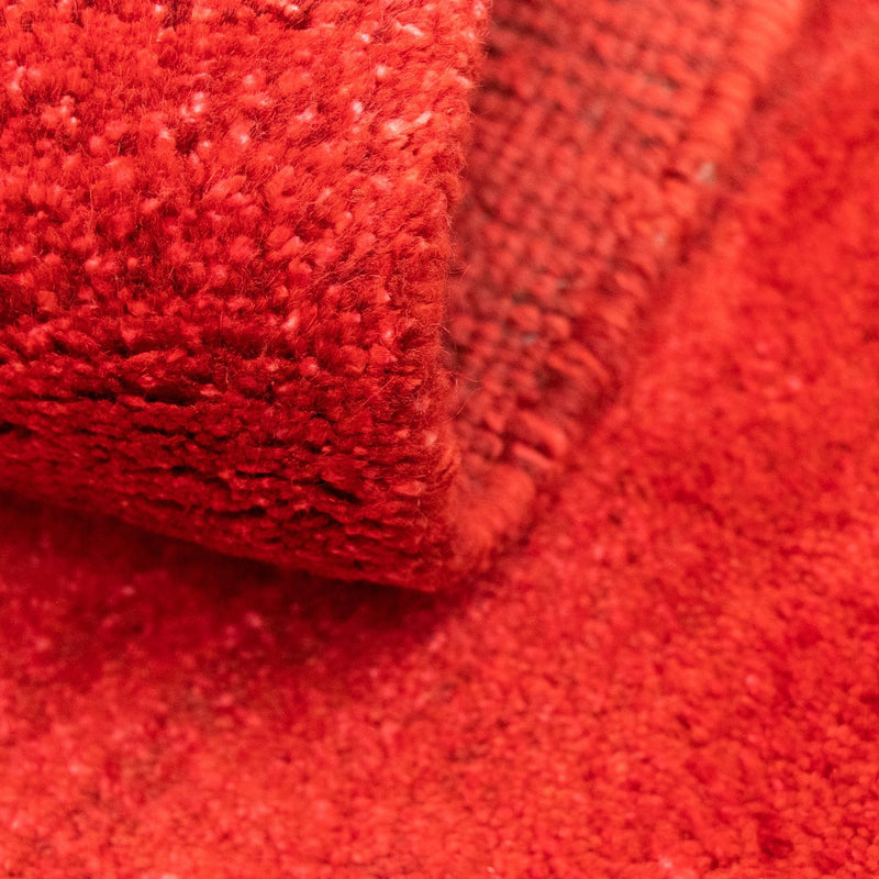 Nepal mattan - 131 x 71 cm - röd