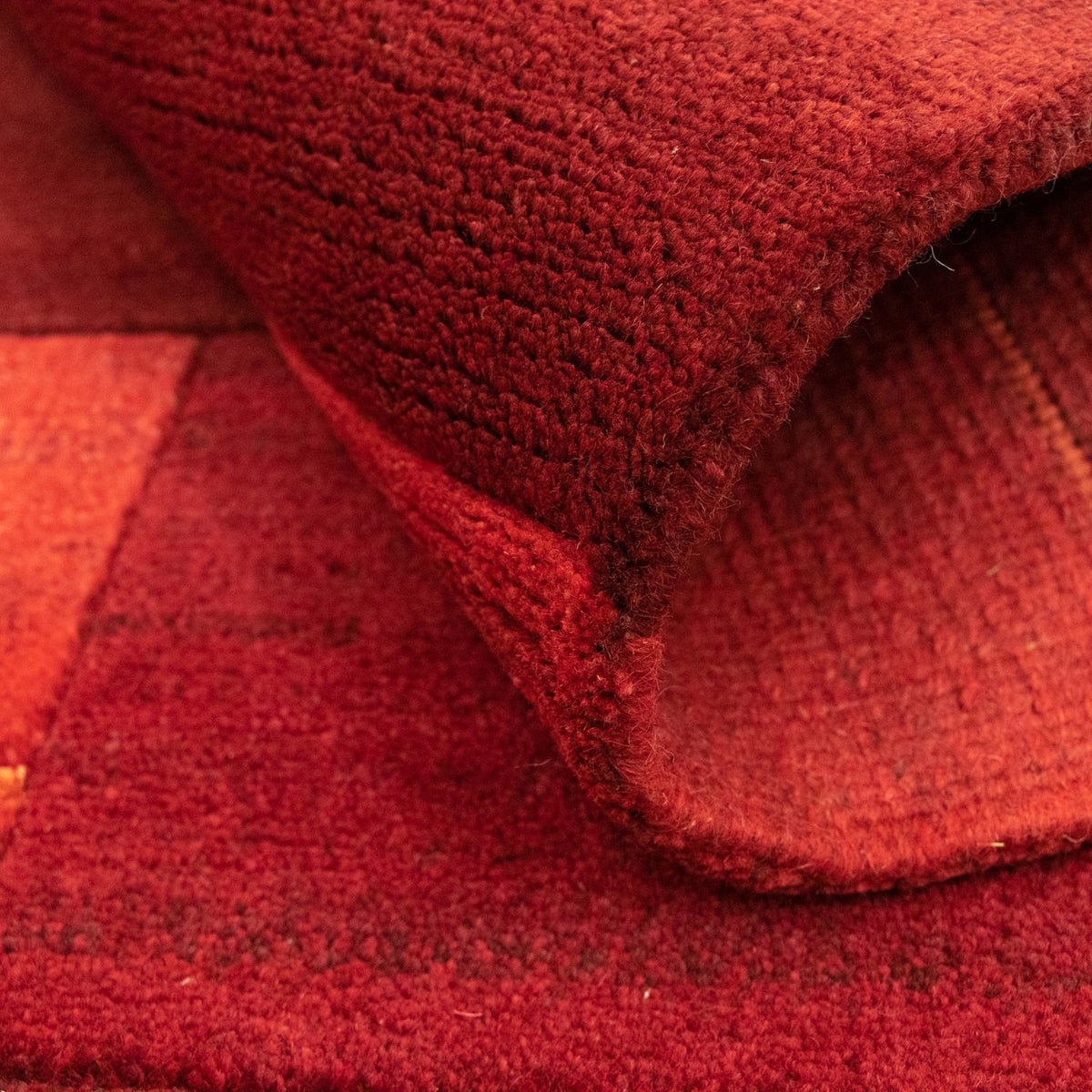 Nepal mattan - 163 x 91 cm - röd