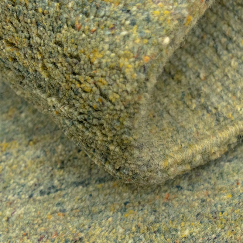 Nepal mattan - 139 x 74 cm - grön