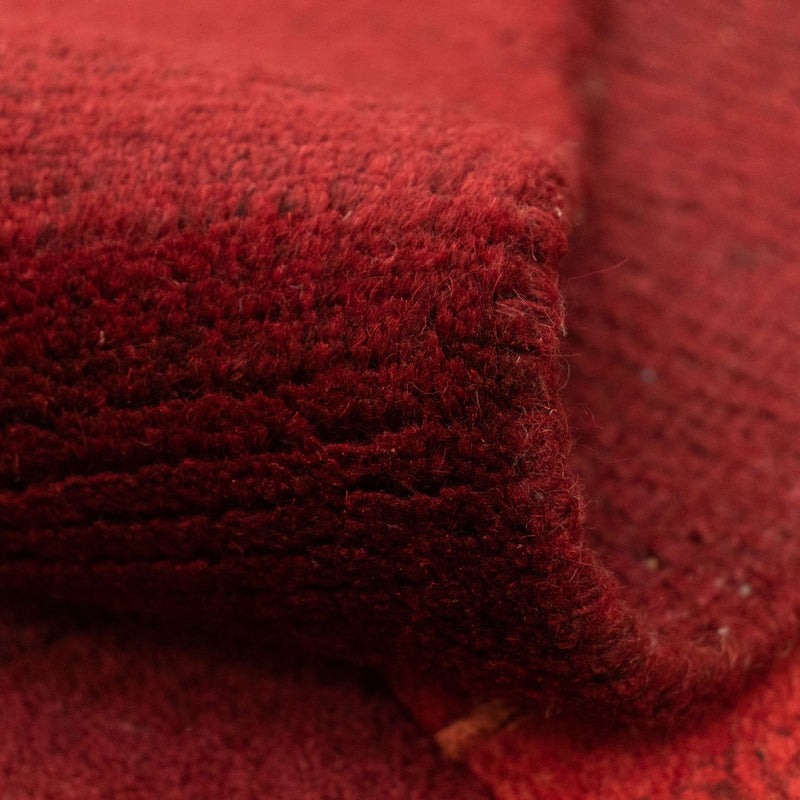 Nepal mattan - 335 x 249 cm - röd