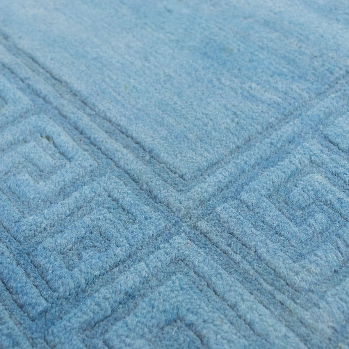 Nepal mattan - 200 x 141 cm - blå