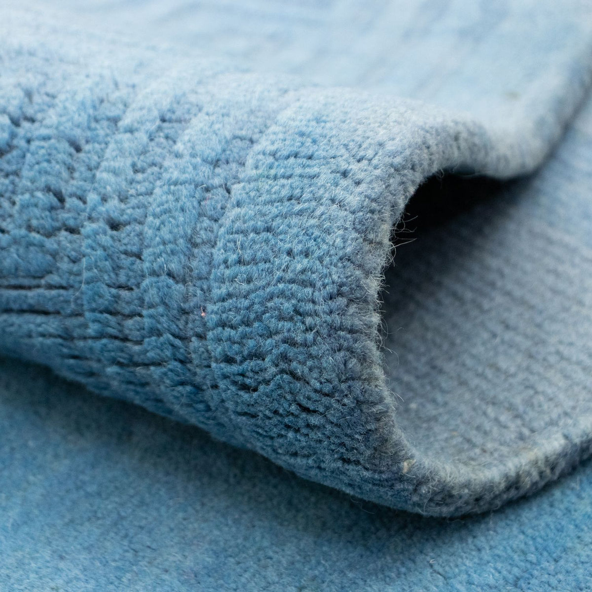 Nepal mattan - 200 x 141 cm - blå