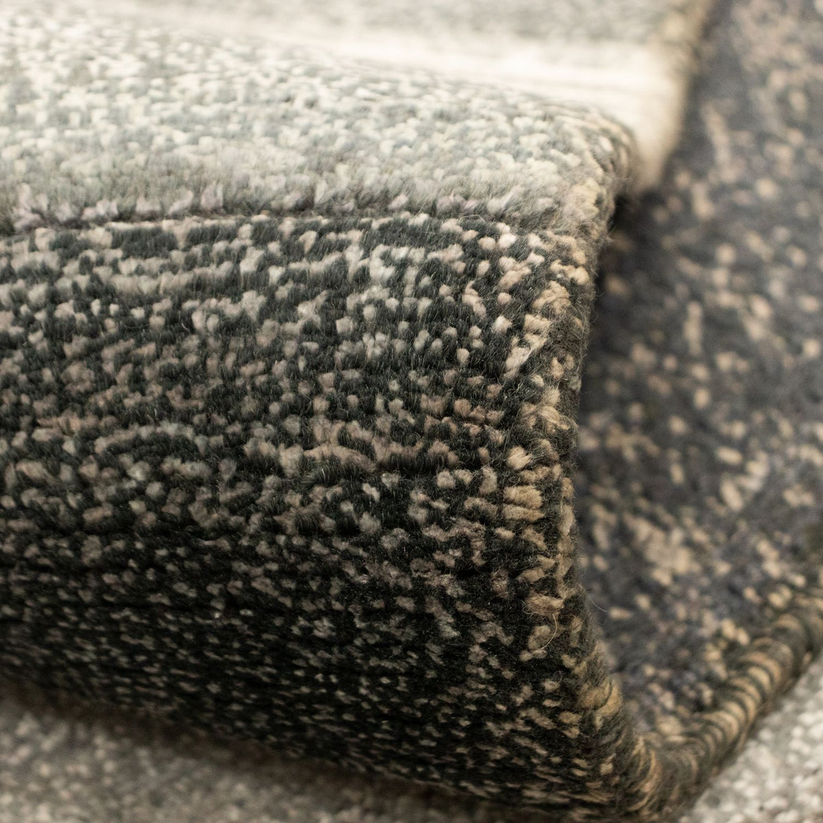 Nepal mattan - 300 x 203 cm - antracit