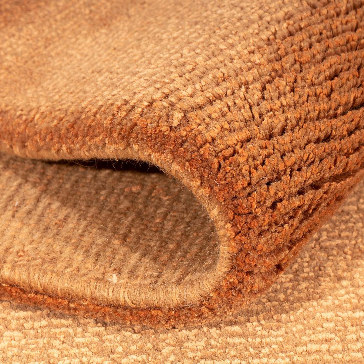 Nepal mattan - 193 x 142 cm - brun