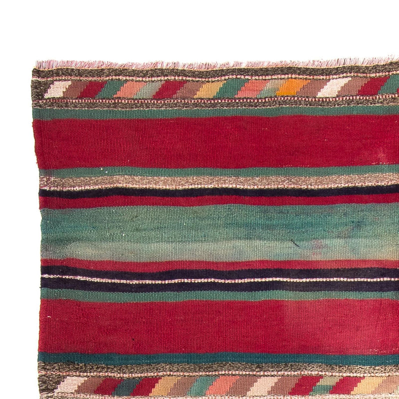 Kelim-matta - gammal - 204 x 184 cm - flerfärgad