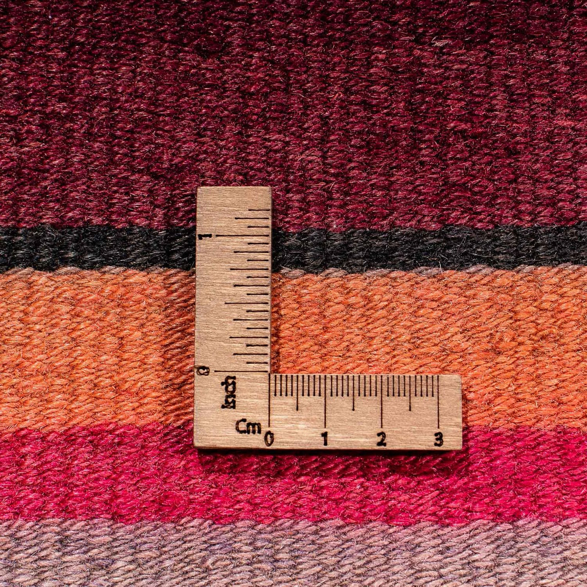 Kelim-matta - gammal - 330 x 170 cm - flerfärgad