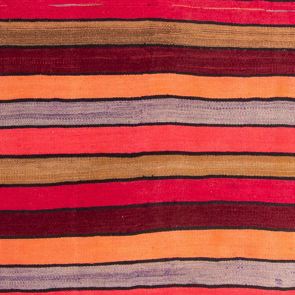 Kelim-matta - gammal - 330 x 170 cm - flerfärgad